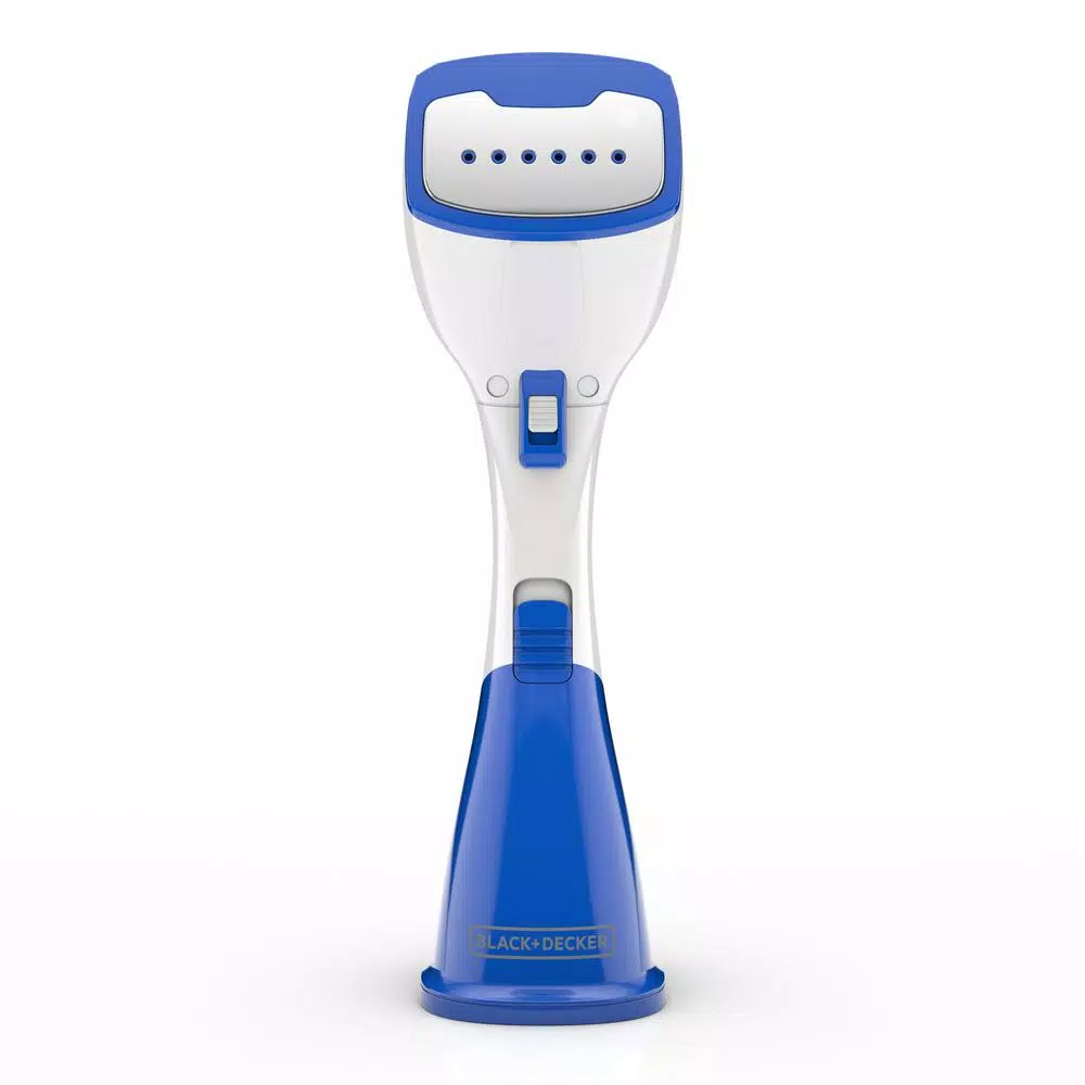 BLACK+DECKER Compact Handheld Garment Steamer, 1000W, Dark Blue