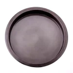 Old Dutch 16 in. Gunmetal Stainless Steel Round Serving Tray thumbnail 1