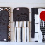 RITZ T-Fal Charcoal Cotton Kitchen Towel and Textile Set, 8-Piece thumbnail 2
