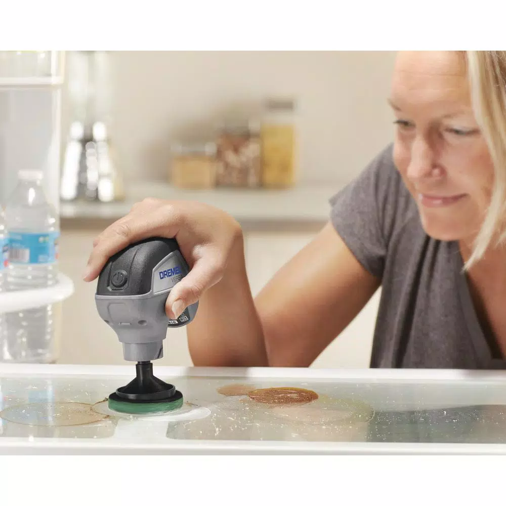Dremel Versa Kitchen Scour Pads, 3-Pack Silica Abrasive Cleaning Set