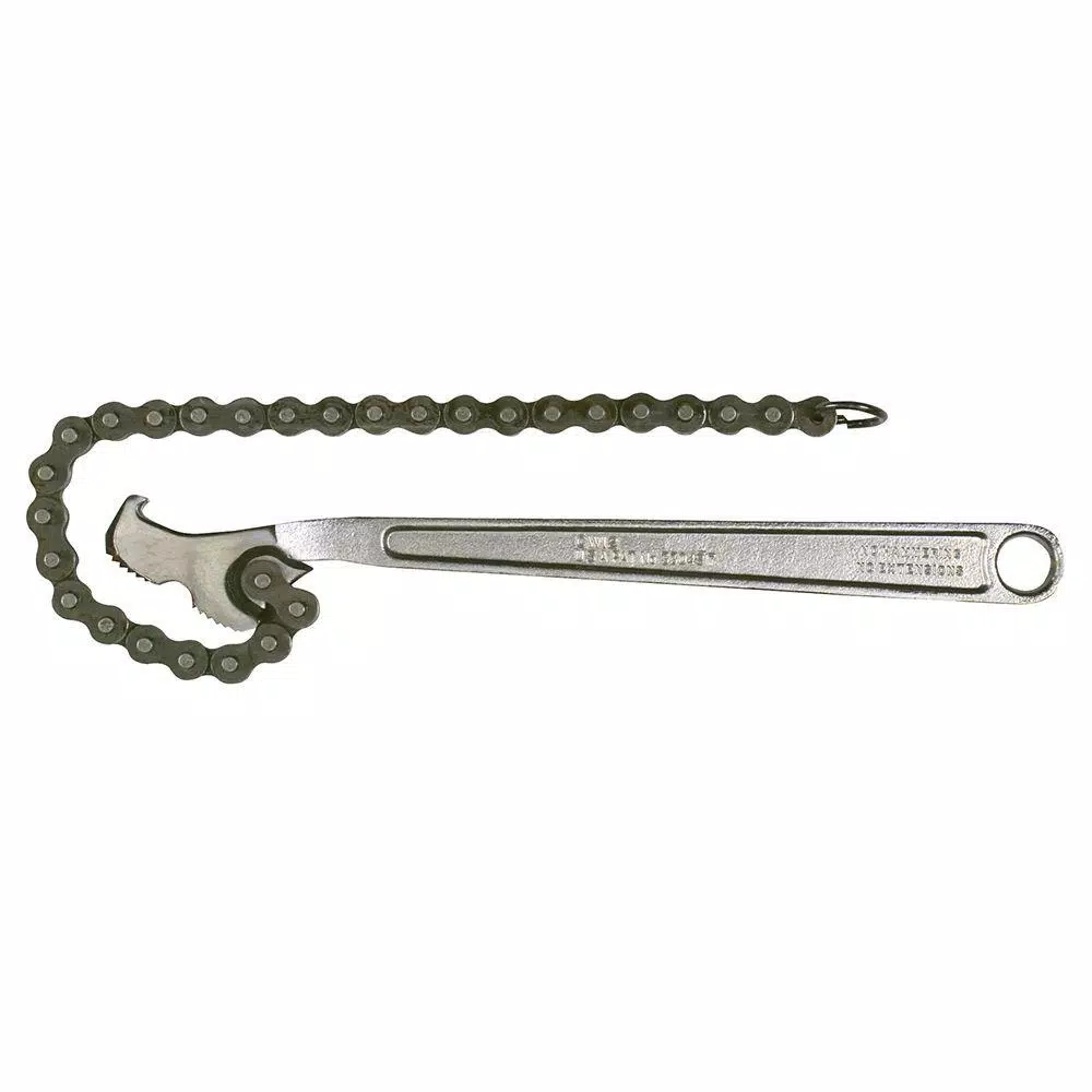 Crescent 12 in. Chain Wrench with Satin Chrome Finish