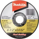Makita 4-1/2 in. x 7/8 in. Ultra Thin Stainless Steel Cut-Off Wheels, 60 Grit, 25-Pack thumbnail 1