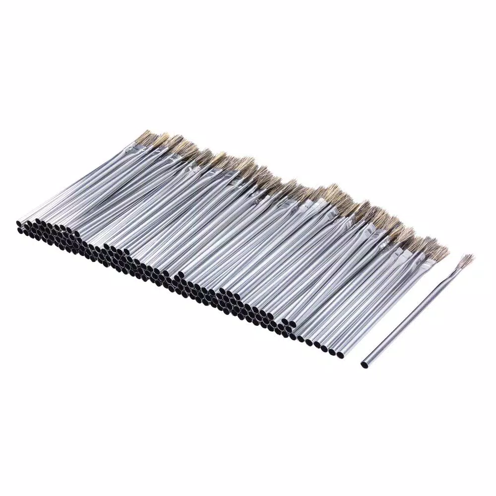 Steel Core 1/2 in. x 6-1/8 in. Horsehair Bristle Acid Shop Brushes, 144-Piece Pack