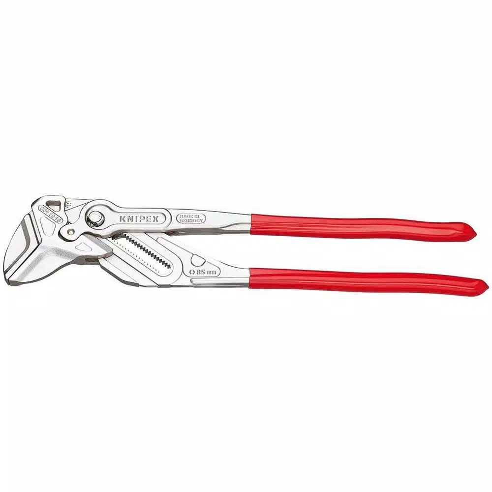 KNIPEX 16 in. Heavy Duty XL Pliers Wrench, Forged Steel, 3-3/8 in. Jaw Capacity