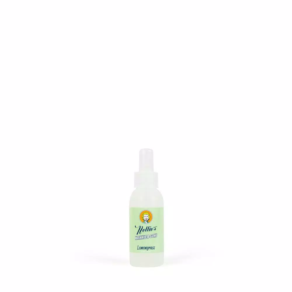 NELLIE'S Wrinkle-B-Gone Travel Natural Spray Starch with Lemongrass Scent