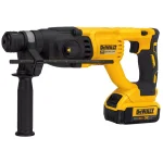 DEWALT 20V MAX XR Brushless 1 in. SDS Plus D-Handle Rotary Hammer Kit with (2) 4 Ah Batteries & Impact Driver thumbnail 8