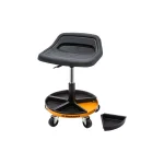 GearWrench 18-22 in. Adjustable Height Swivel Mechanics Seat with 300 lb. Capacity thumbnail 1
