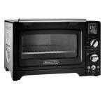 KitchenAid 12 in. Digital Countertop Convection Toaster Oven, 2000W, Onyx Black thumbnail 1