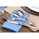 Artaste Rain 20-Piece 18/10 Stainless Steel Flatware Set, Service for 4 thumbnail 2