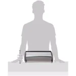 Unbranded Stainless Steel Bread Box, Large Capacity Brushed Metal Bread Storage Holder for Kitchen Countertop thumbnail 3