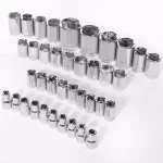 Stark Mechanics 52-Piece SAE/MM Ratchet and Socket Set with 1/4 in., 3/8 in., and 1/2 in. Drives thumbnail 3