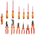 KNIPEX 13-Piece 1000V Insulated Electrician's Tool Set with Tool Roll thumbnail 2
