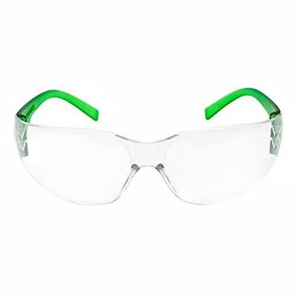 Safe Handler Kids Protective Safety Glasses, Clear Lens, Multi-Color Temple Variety Pack (Box of 12)