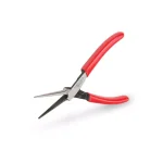 TEKTON Mini Needle Nose Pliers with Crosscut Teeth and Coil Spring thumbnail 1