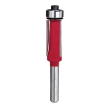 Diablo 1/2 in. 3-Flute Flush Trim Carbide Router Bit, 1/4 in. Shank thumbnail 1