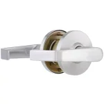 Universal Hardware Heavy Duty Passage Door Lever, Satin Chrome, ANSI Grade 2 thumbnail 3