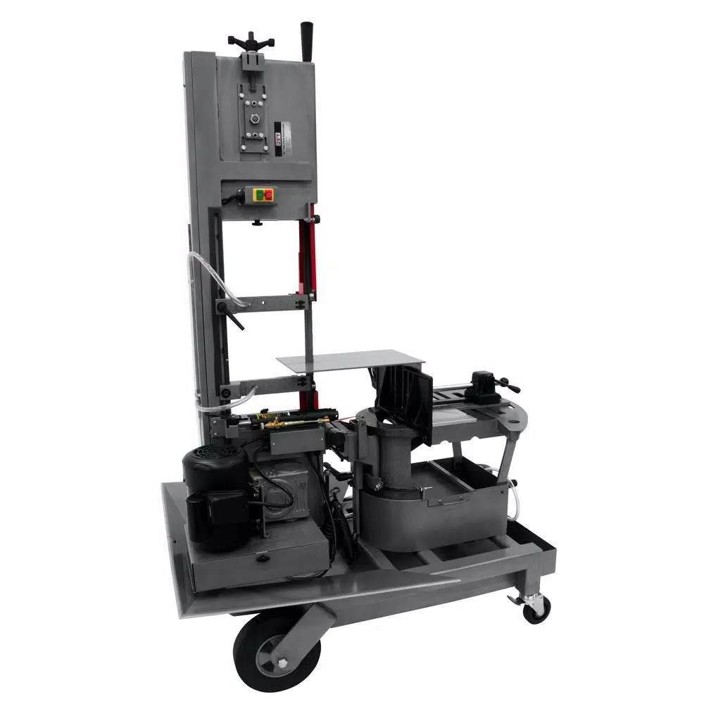 JET 1 HP Dual Miter Portable Band Saw, 115-Volt