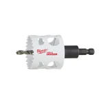 Milwaukee 2 in. Hole Dozer Bi-Metal Hole Saw with 3/8 in. Arbor & Pilot Bit thumbnail 1