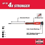 Milwaukee 4-Piece Precision Screwdriver Set with All-Metal Core thumbnail 11