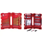 Milwaukee SHOCKWAVE Impact Duty 68-Piece Titanium Drill Bit and Steel Driver Bit Set thumbnail 1