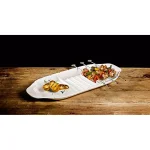 Villeroy & Boch BBQ Passion White XL Porcelain Kebab Platter thumbnail 2