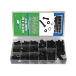 Grand Rapids Industrial Products Grip 240-Piece Nut and Bolt Assortment Set with Hex Nuts and Split Washers thumbnail 1