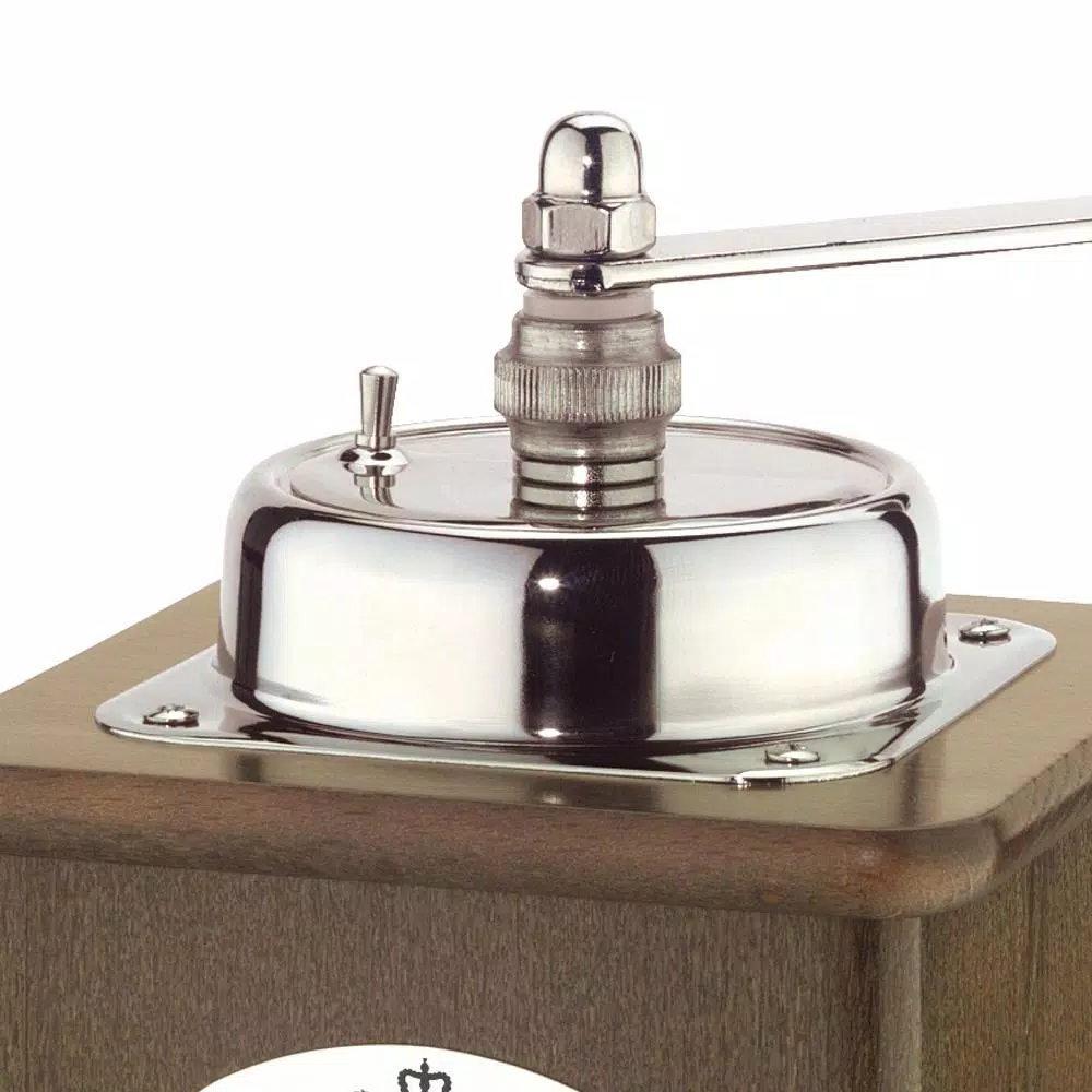 ZASSENHAUS Brasilia Manual Coffee Mill - Dark Beechwood with Steel Conical Burrs