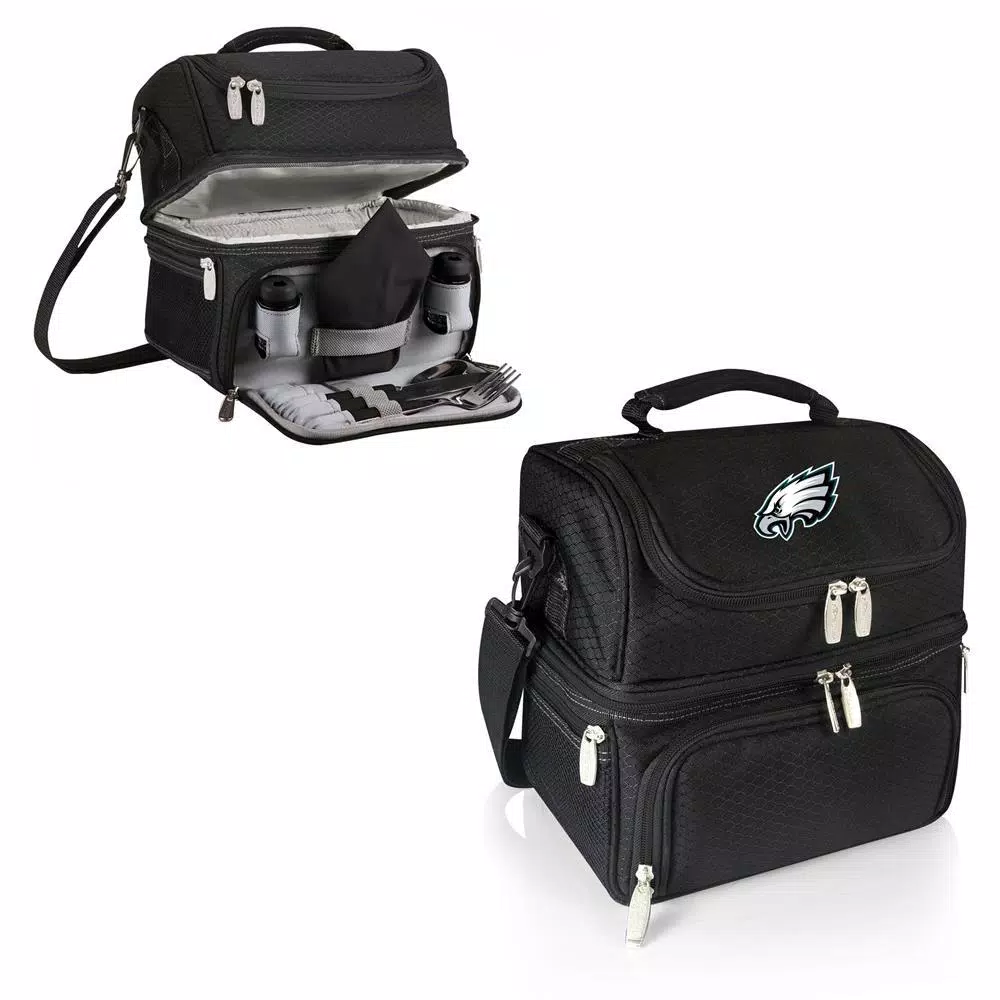 ONIVA Pranzo Philadelphia Eagles Insulated Lunch Bag - Black