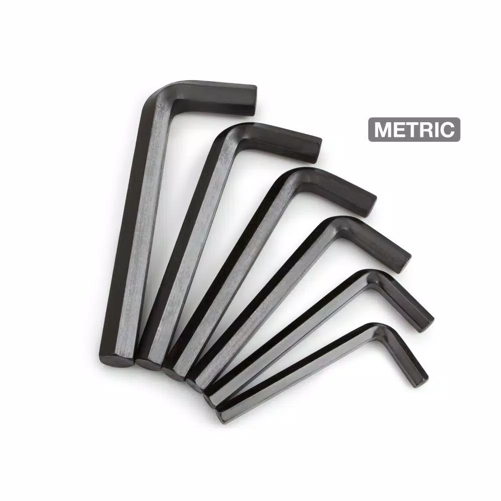 TEKTON 6-Piece Jumbo Metric Hex Key Wrench Set, 8-19 mm