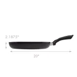 Ecolution Artistry 12.5 in. Aluminum Nonstick Frying Pan, Slate thumbnail 2