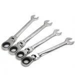Stark ELITE 4-Piece Metric Flex-Head Ratcheting Wrench Set thumbnail 1