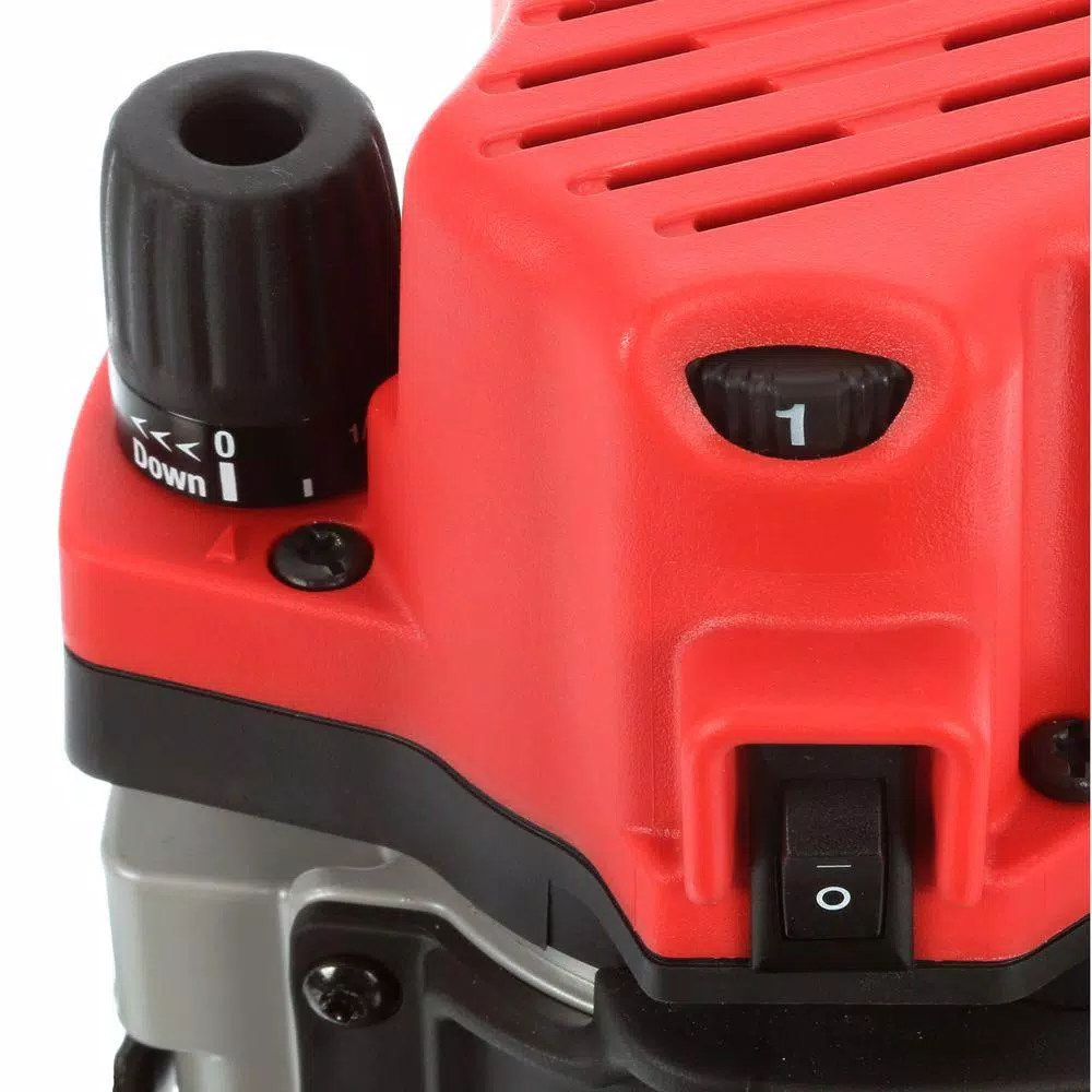Milwaukee 2-1/4 HP Max Corded Router Kit with Impact-Resistant Carrying Case
