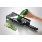 Simposh Handheld Mandoline Slicer with Julienne Blades and Adjustable Thickness Settings thumbnail 13