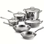 Tramontina Gourmet Prima 10-Piece Stainless Steel Cookware Set, Tri-Ply Induction Ready thumbnail 2
