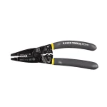 Klein Tools 7 in. Long Nose Wire Stripper and Cutter, 10-20 AWG Solid & 12-22 AWG Stranded, Multi-Tool Crimper thumbnail 1