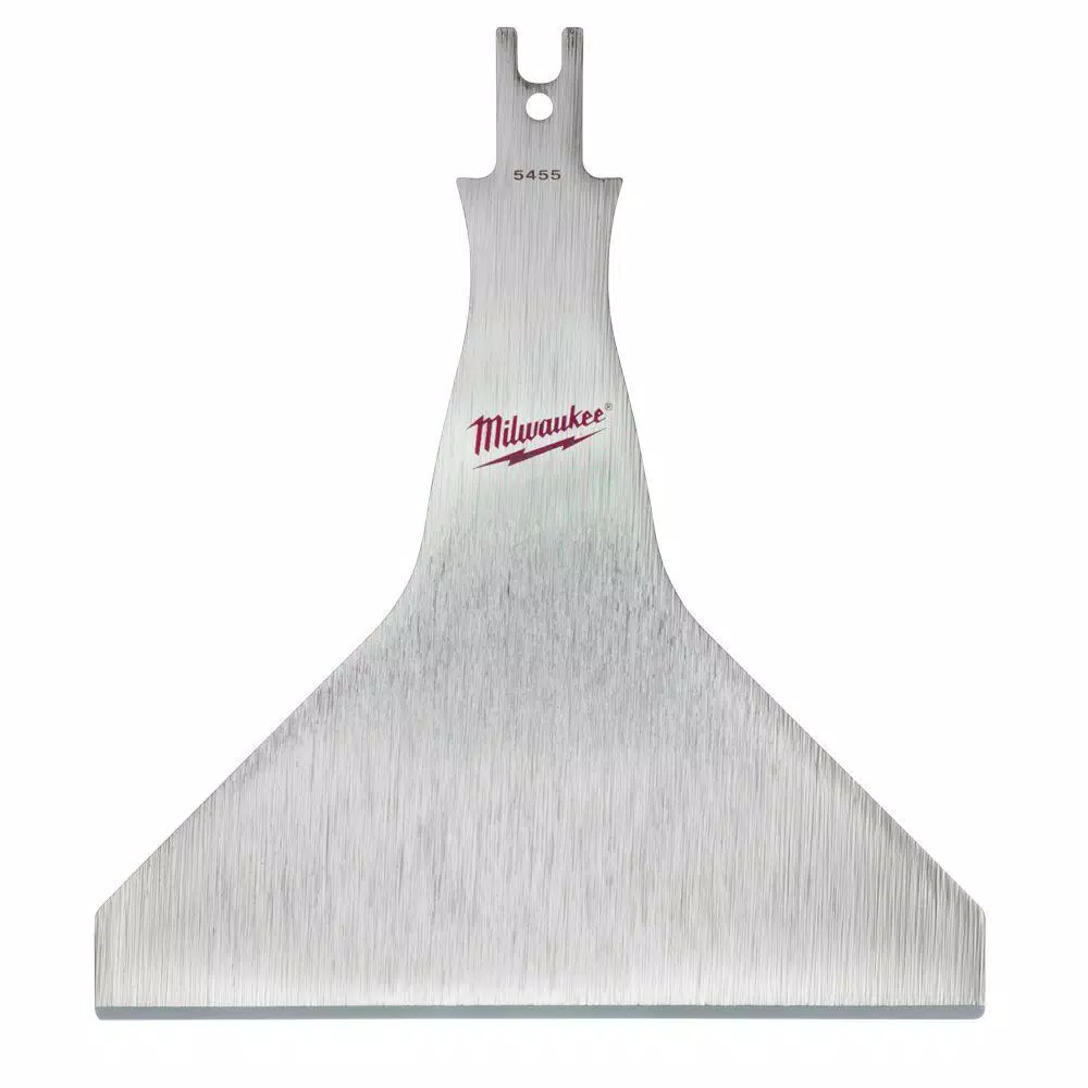 Milwaukee 5 in. Scraper Reciprocating Saw Blade for Milwaukee Sawzall and Hackzall