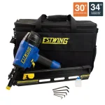 Estwing 34 Degree Clipped Head Pneumatic Framing Nailer with Padded Bag thumbnail 9