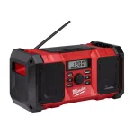 Milwaukee M18 18V Lithium-Ion Cordless Jobsite Radio with INKZALL Marker thumbnail 4