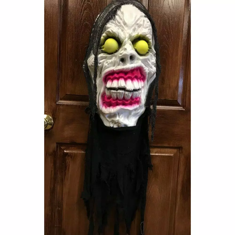 Worth Imports 48 in. Hanging Glowing Scary Clown Halloween Decor with Sound