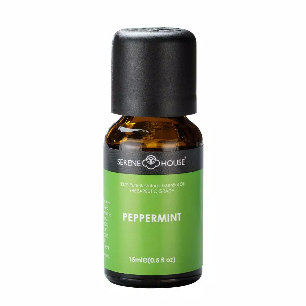 Serene House The Serene House 100% Natural Essential Oil Apothecary Set - Lavender, Peppermint, Tea Tree