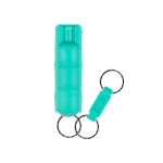SABRE Pepper Spray Keychain with Quick Release Key Ring - Mint Green thumbnail 1