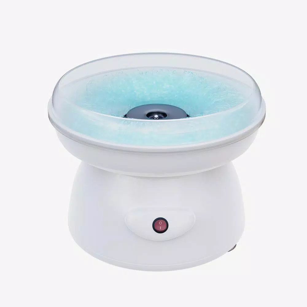 Chef Buddy White Countertop Cotton Candy Machine, 450W