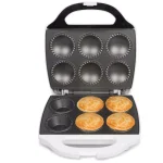 CucinaPro 980W Mini Pie and Quiche Baker, Non-Stick Electric Dessert Specialty Appliance, White thumbnail 5