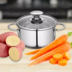 Frieling Küchenprofi 1.6 qt. Stainless Steel Stock Pot with Vented Glass Lid thumbnail 6