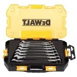 DEWALT DWMT73810 8-Piece Metric Long Panel Combination Wrench Set thumbnail 3