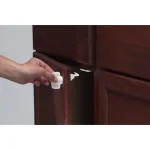 KidCo Adhesive Mount Magnetic Child Safety Lock and Key Set - White thumbnail 2