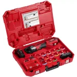 Milwaukee M18 Force Logic 600 MCM Cordless Crimper Kit with 600 MCM Copper U-Style Die Kit thumbnail 5