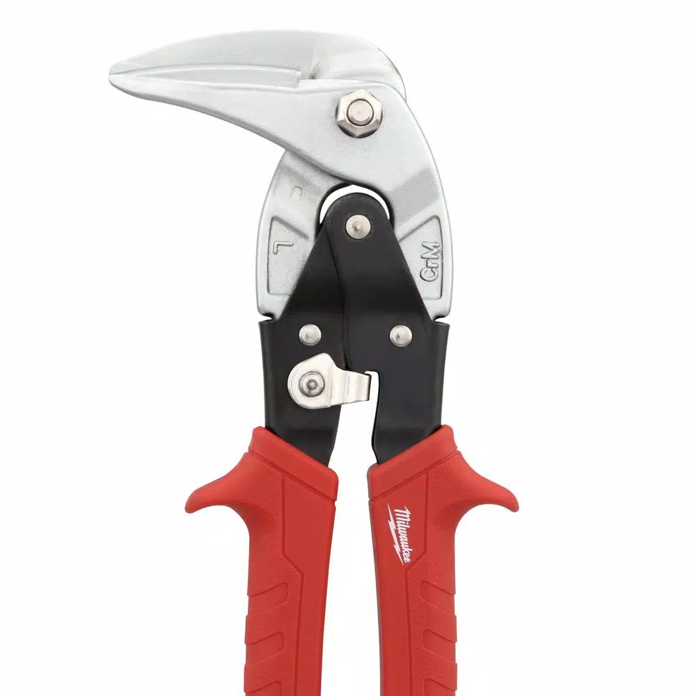 Milwaukee 3-Piece Aviation Snips Set, Left, Right, and Straight Cut Metal Cutters
