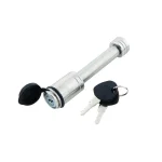 TowSmart Stainless Steel Barrel Style Sleeved Receiver Hitch Lock thumbnail 1
