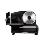 Unbranded Kalorik 200W Professional Food Slicer with 7.5 in. Stainless Steel Serrated Blade, Black thumbnail 6
